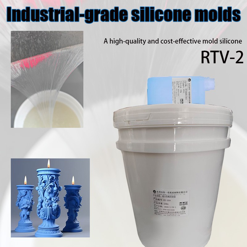 The Silicone Liquid Used For Making The Silicone Mold For Candles